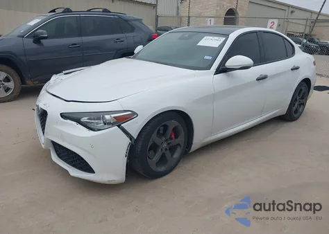 2017 Alfa Romeo Giulia Rwd from USA, damaged, VIN ZARFAEBN5H7536898